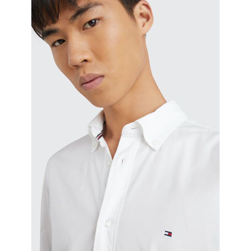 Tommy Hilfiger Stretch Slim Fit Poplin Shirt image number 10